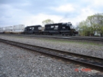 A pair of SD40-2's push this train EB towards Gallitzin & The Curve